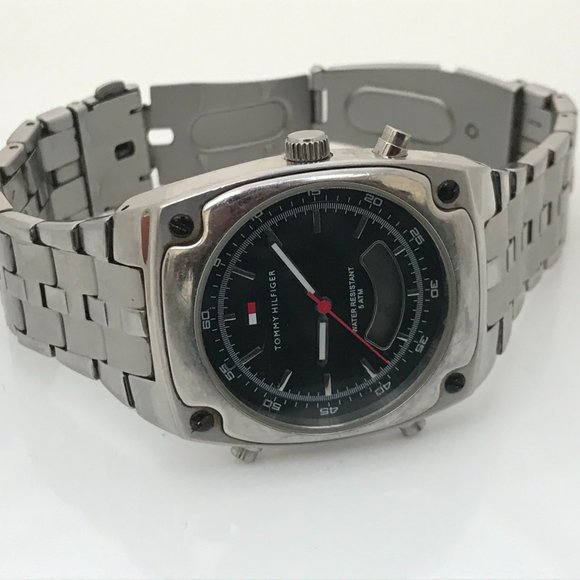 Tommy Hilfiger Men Watch Analog Digital Dual Time - Picture 6 of 11